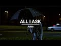 Adele - All I Ask (lyrics)
