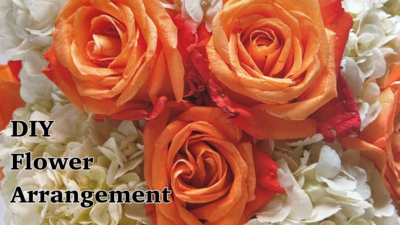 Easy DIY Flower Arrangement Michael Gaffney YouTube