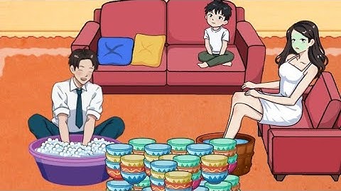 tricky twist level 54 help them wash all the bowl