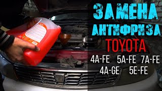 видео: Замена антифриза (4a,5a,7a,5e) Toyota Corolla картинка: Замена антифриза (4a,5a,7a,5e) Toyota Corolla