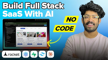 How To Build A Full Stack Website With Database & Auth Using AI | Rocket.New
