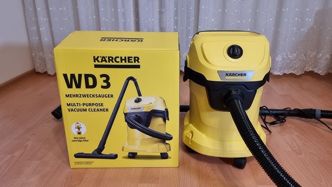 Aspirasolidi Karcher WD 3 - guida al montaggio dell'aspiratore