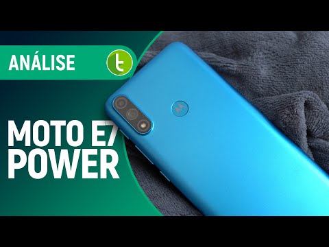 MOTO E7 POWER ganha BATERIA que DURA MUITO e PERDE CÂMERA | Análise / Review