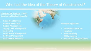 Theory of Constraints Applied to Agile