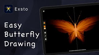 Draw a Beautiful Butterfly on iPad - Exsto screenshot 2