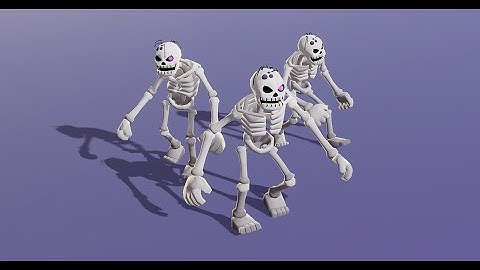 www.Meshtint.com | Skeleton Giant Cute Series
