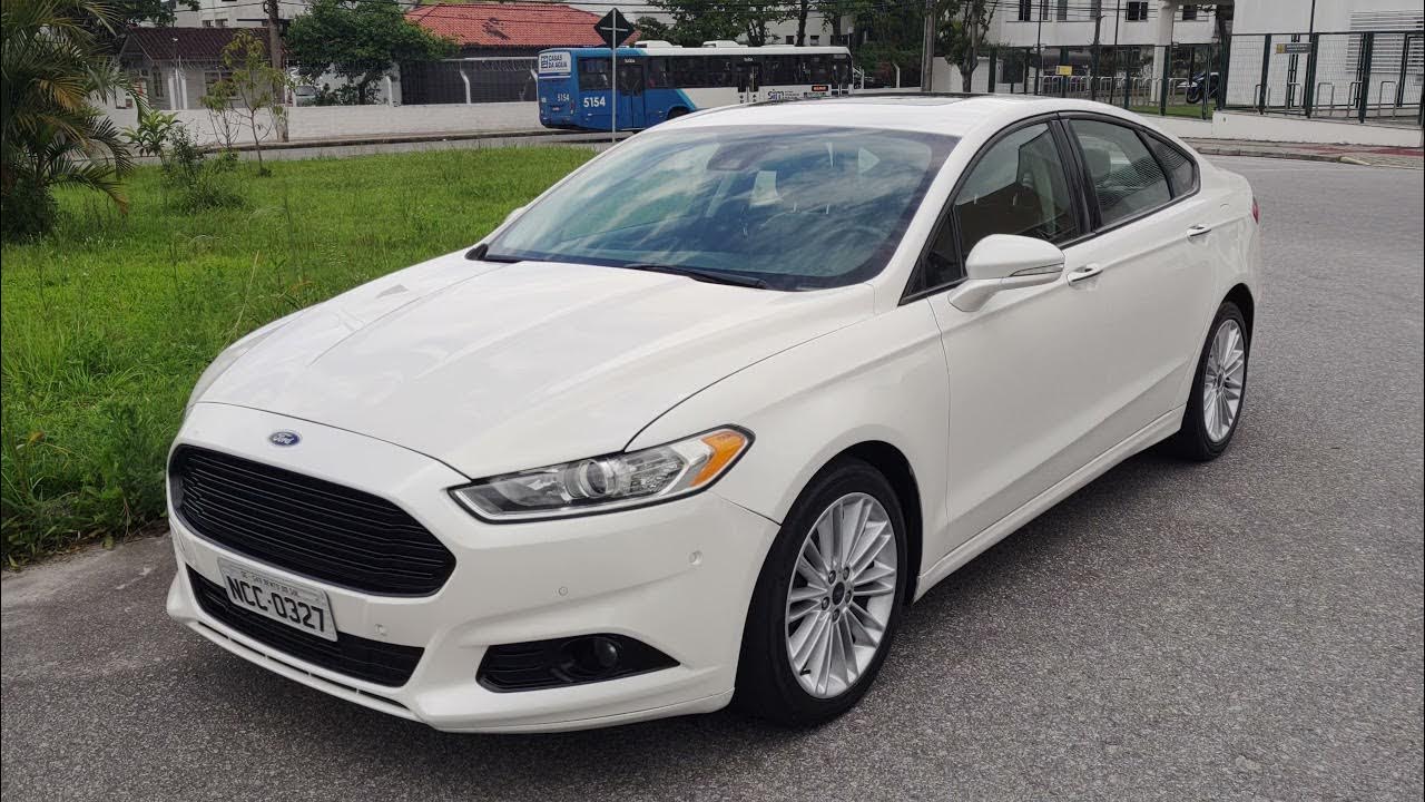 Ford Fusion Titanium AWD 2013 Branco pérola com teto solar. Preço