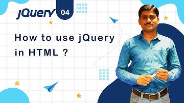 How to use jQuery in HTML - jQuery Tutorial 04 🚀