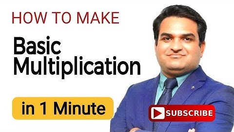 Basic Multiplication Concept | KHURRAM SHEHZAD MUGHAL | Urdu | Hindi
