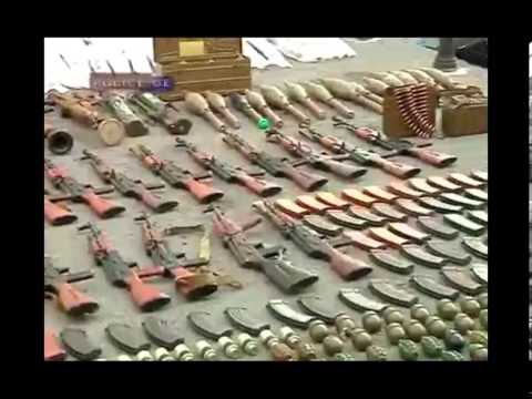 შსს-მ სამეგრელოში დიდი ოდენობით შეიარაღება ამოიღო