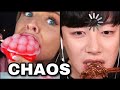 Mukbang chaotic compilation