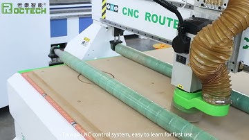 Roctech CNC Router RC1325 can cut different shapes in mdf, wood, aluminum, etc#cnc #woodcncmachine