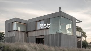 Inside a Modern Australian Beach House with an Architectural Edge | estliving.com