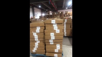 A shipment fully labeled in China before going to Amazon FBA Canada #amazonbusiness #prep #fbaamazon