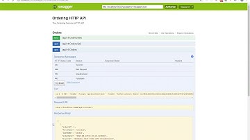 Swagger demo on Windows for Docker Compose for the ASP.NET Core Microservices course by Frank Ozz