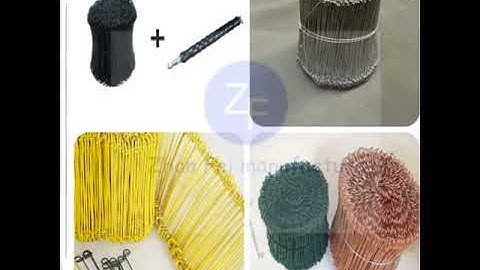 automatic double loop tie wire machine