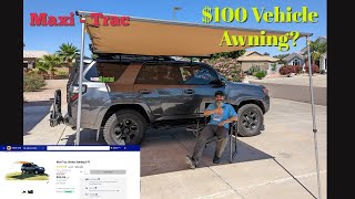 Maxi Trac vehicle AWNING  on a budget  Step by Step (Detailed Version)  4Runner Install