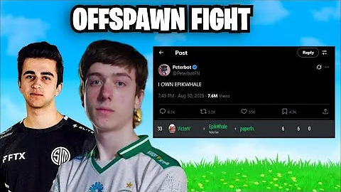 Faxuty Spectates Peterbot vs EpikWhale Off Spawn Fight!