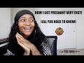 HOW I GOT PREGNANT SO FAST!!!! TTC TIPS & ALL YOU NEED TO KNOW (DOMONIC IS TALKING NOW)