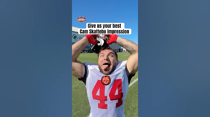 Give us your best Cam Skattebo 👹 #shorts #nfl #Giants #nygiants #camskattebo