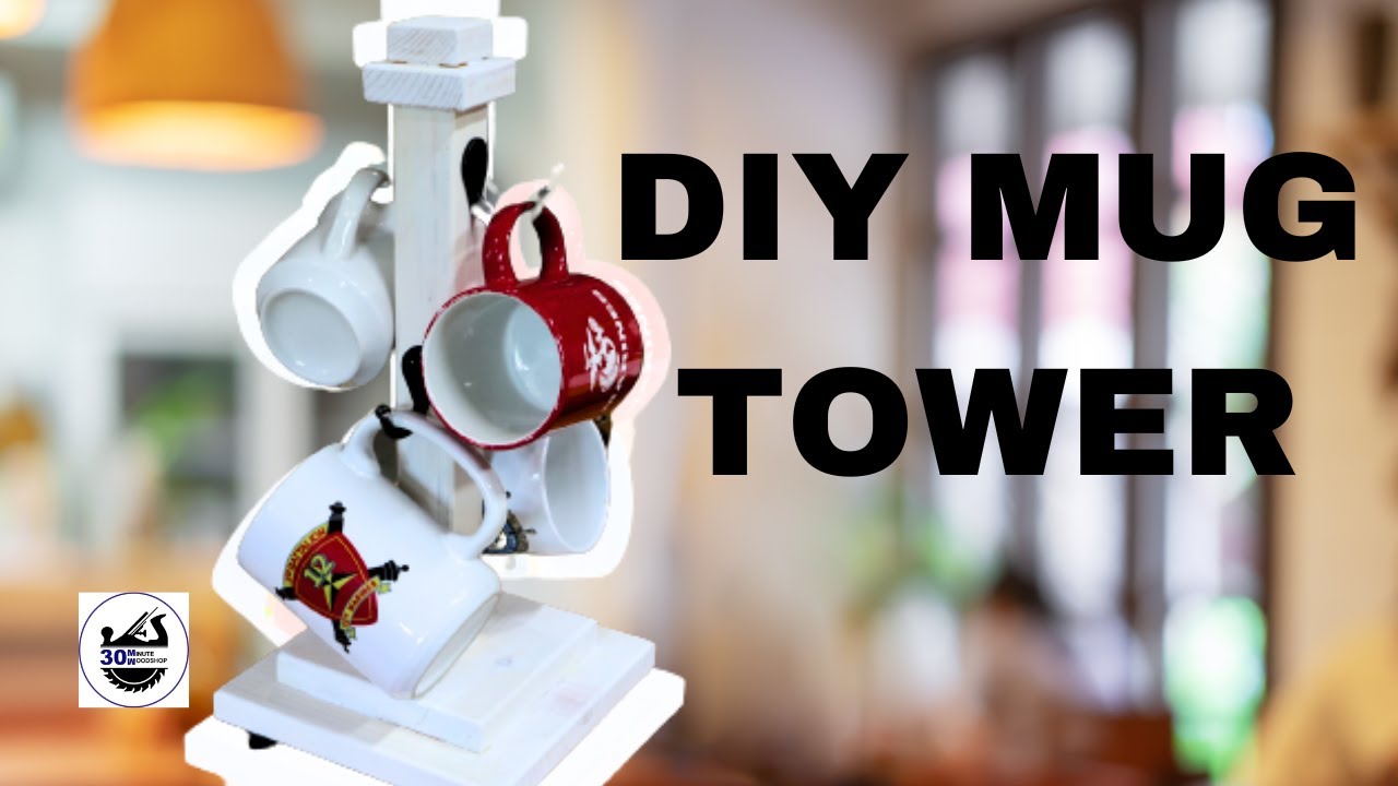 DIY Coffee Mug Tree YouTube diy-coffee-mug-tree-youtube