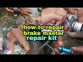 HOW TO REPLACE & REPAIR BRAKE MASTER/ REPAIR KIT/SUZUKI MULTICUB