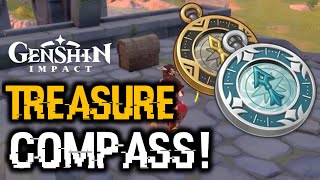 TREASURE COMPASS IS AMAZING! - 7 Chests Back To Back?!? | Genshin Impact
