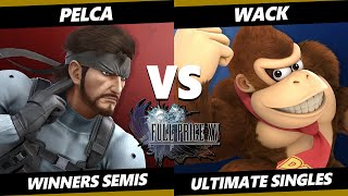 Full Price XV TOP 8 - WACK (Donkey Kong) Vs. Pelca (Snake) Smash Ultimate - SSBU