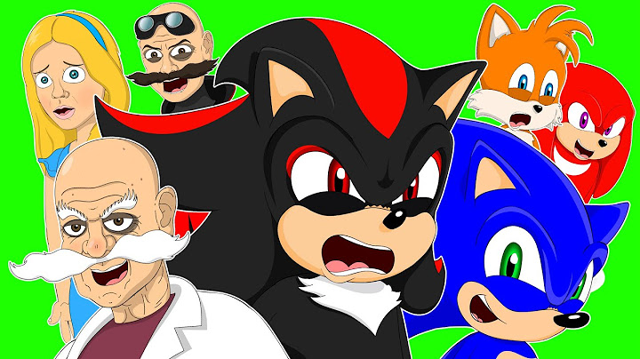 ♪ SONIC 3 THE MUSICAL - Animated Song