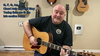Knee Deep - Zac Brown and Jimmy Buffet (cover /lesson) - Easy 5 Chord Tune