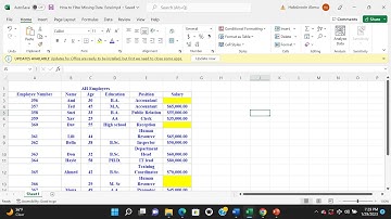 How to Filter Missing Data in a Dataset Using Excel.