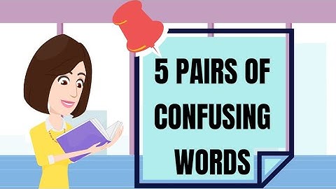 CONFUSING WORDS - Accept or Except/Advice or advise/Principle or Principal - The English Tube