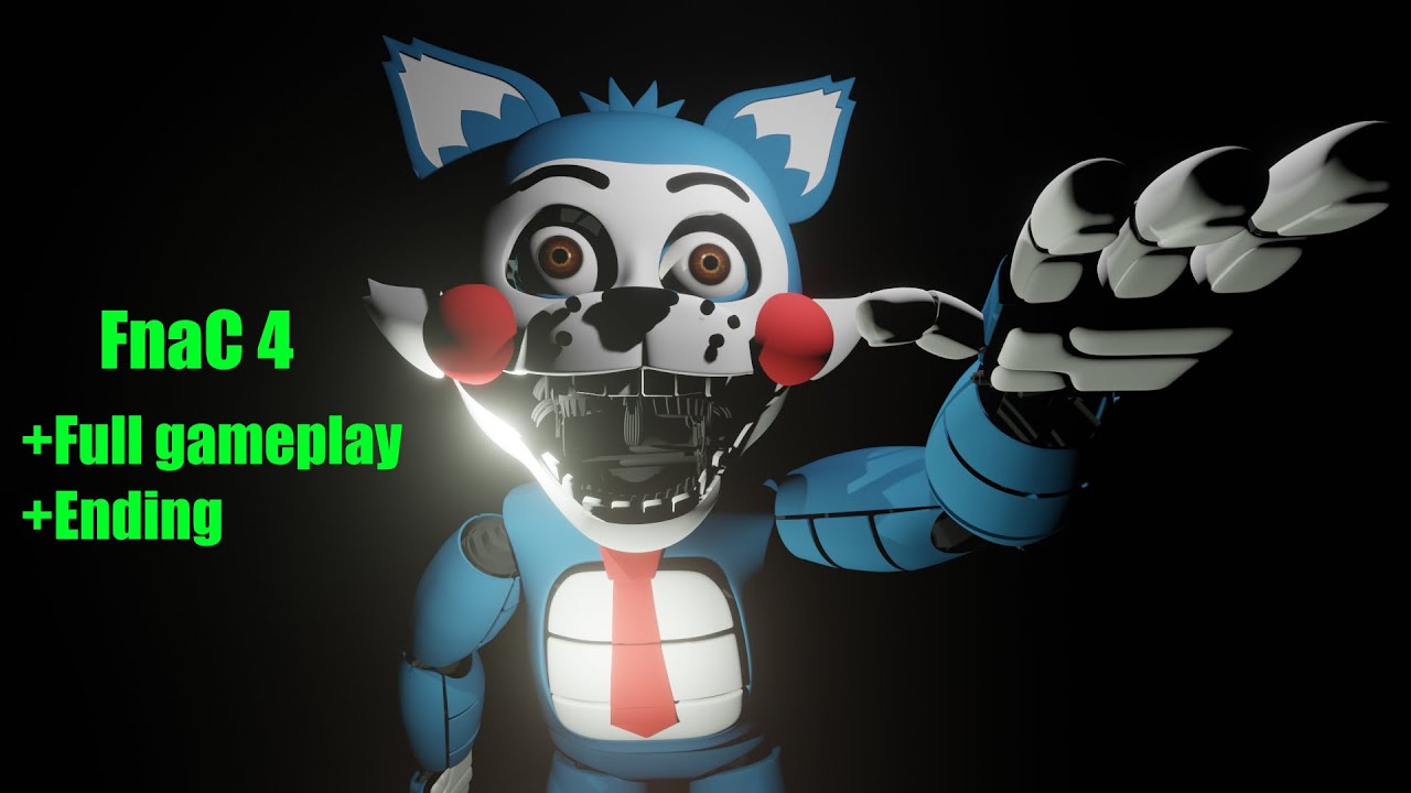 FnaC 4 DEMO Fanmade! Full gameplay+ ending - YouTube