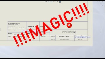 AutoPopulate your Title Block in SolidWorks!!! - Linking Custom Properties in SW Pt 2