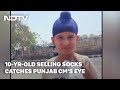 School Dropout, Seen Selling Socks In Viral Video, Gets Punjab CM's Help