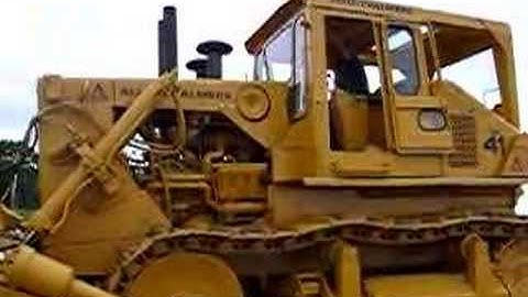 Allis Chalmers HD-41, starting