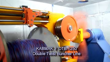Kabmak Double Twist Buncher Line  DTB-1250