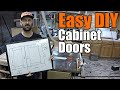 How To Build Cabinet Doors With A Router Table | THE HANDYMAN |