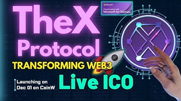 TheX Protocol got accepted to Microsoft Startup. ICO Started/ BinanceNFT and CoinW Listing Confirmed