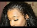 Laying a Lace Frontal with NO Baby Hair! l WHITABBY
