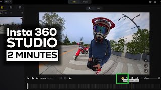 INSTA 360 STUDIO 2024 Basic Tutorial | Tagalog | Reframing