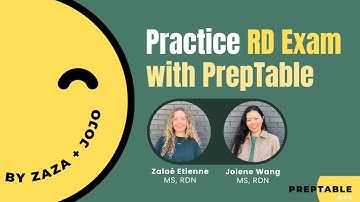 RD Exam 50 Practice Questions Explained | Self Assessment with PrepTable