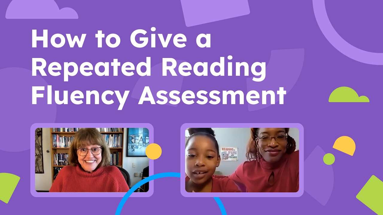 Video thumbnail for How to Give a Repeated Reading Fluency Assessment