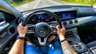 2018 Mercedes-Benz E200 (W213) 2.0 AT - POV TEST DRIVE видео