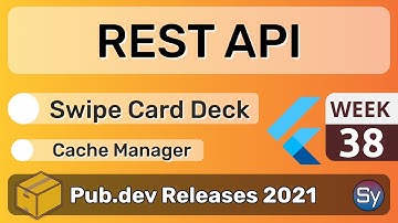 Flutter REST API, Swipe Cards & Co. - 38 - PUB.DEV RELEASES