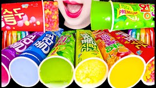 ASMR RAINBOW ICE POP 레인보우 아이스 팝 먹방 EATING SOUNDS