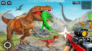 Real Dino Hunting zoo Hunter Game | Dino Hunting 3D – Android Gameplay