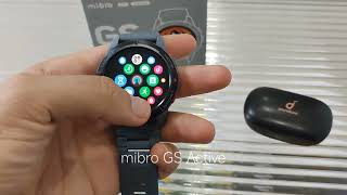 unboxing, mibro GS Active the new smartwatch from mibro