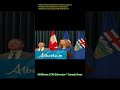 Alberta Premier Danielle Smith defended a plan to limit government benefits for non-permanent reside
