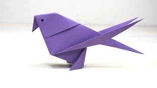 Easy Paper Bird Tutorial - Paper Bird Origami